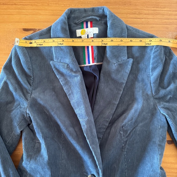 Boden, Light Blue Corduroy Blazer, Women's, UK 8R - Picture 7 of 14